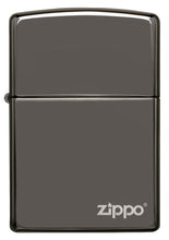Load image into Gallery viewer, Classic Black Ice<sup>®</sup> Zippo Logo