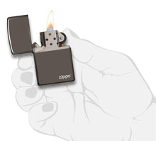 Load image into Gallery viewer, Classic Black Ice<sup>®</sup> Zippo Logo