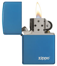 Load image into Gallery viewer, Classic High Polish Blue Zippo Logo