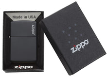 Load image into Gallery viewer, Classic Black Matte with Zippo Logo