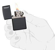 Load image into Gallery viewer, Classic Black Matte with Zippo Logo