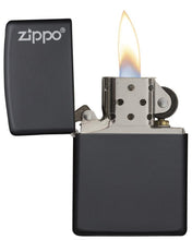 Load image into Gallery viewer, Classic Black Matte with Zippo Logo