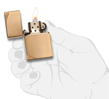 Load image into Gallery viewer, High Polish Brass Vintage with Slashes