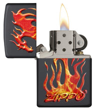 Load image into Gallery viewer, Zippo Flaming Dragon Design