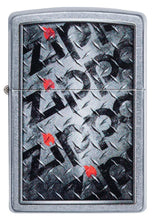 Load image into Gallery viewer, Diamond Plate Zippo Design