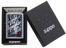 Load image into Gallery viewer, Diamond Plate Zippo Design
