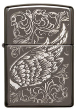 Load image into Gallery viewer, Filigree Flame and Wing Design