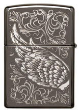 Load image into Gallery viewer, Filigree Flame and Wing Design