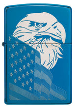 Load image into Gallery viewer, High Polish Blue Eagle and Flag