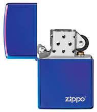 Load image into Gallery viewer, Classic High Polish Indigo Zippo Logo