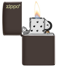 Load image into Gallery viewer, Classic Brown Zippo Logo