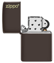 Load image into Gallery viewer, Classic Brown Zippo Logo
