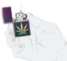 Load image into Gallery viewer, Iridescent Marijuana Leaf
