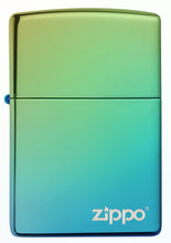 Load image into Gallery viewer, Classic High Polish Teal Zippo Logo