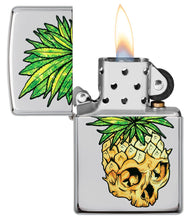 Load image into Gallery viewer, Leaf Skull Pineapple Design