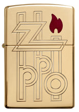 Load image into Gallery viewer, Armor<sup>®</sup> High Polished Brass Abstract Logo