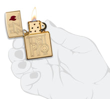 Load image into Gallery viewer, Armor<sup>®</sup> High Polished Brass Abstract Logo