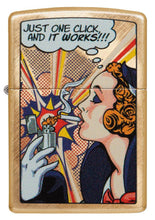 Load image into Gallery viewer, Brass Windy Pop Art Design
