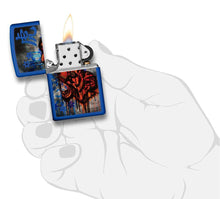 Load image into Gallery viewer, Royal Blue Colorful Tiger Design