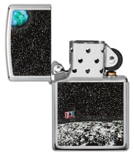 Load image into Gallery viewer, High Polish Chrome Moon Landing Design