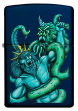 Load image into Gallery viewer, Navy Matte Sea King Design