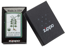 Load image into Gallery viewer, High Polish Green Cannabis Design