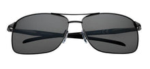 Load image into Gallery viewer, Silver Polarized Pilot Sunglasses