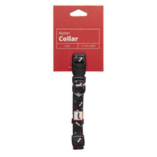 Load image into Gallery viewer, Black Nylon Pet Collar