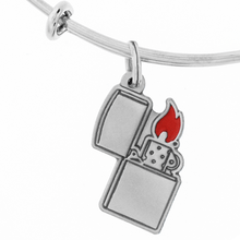 Load image into Gallery viewer, Zippo Lighter Charm Bracelet