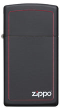 Load image into Gallery viewer, Slim<sup>®</sup> Black Matte with Red Border
