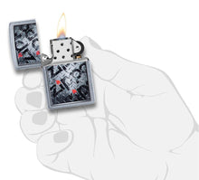 Load image into Gallery viewer, Diamond Plate Zippo Design
