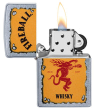 Load image into Gallery viewer, Fireball Shot Glass &amp; Lighter Gift Set
