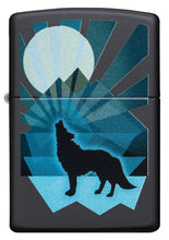 Load image into Gallery viewer, Wolf and Moon Design
