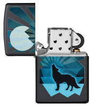 Load image into Gallery viewer, Wolf and Moon Design
