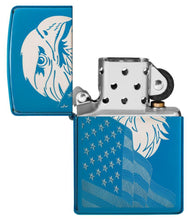 Load image into Gallery viewer, High Polish Blue Eagle and Flag
