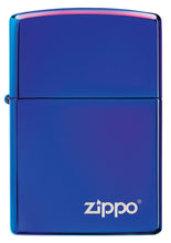 Load image into Gallery viewer, Classic High Polish Indigo Zippo Logo

