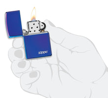 Load image into Gallery viewer, Classic High Polish Indigo Zippo Logo
