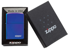 Load image into Gallery viewer, Classic High Polish Indigo Zippo Logo
