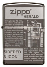 Load image into Gallery viewer, Zippo Newsprint Design
