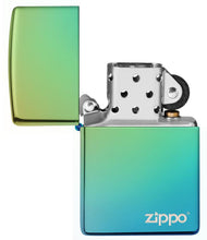 Load image into Gallery viewer, Classic High Polish Teal Zippo Logo
