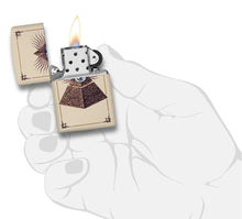 Load image into Gallery viewer, Eye of Providence Cream Matte Design

