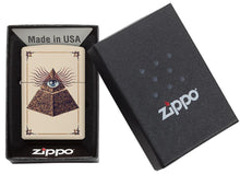 Load image into Gallery viewer, Eye of Providence Cream Matte Design
