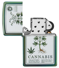 Load image into Gallery viewer, High Polish Green Cannabis Design
