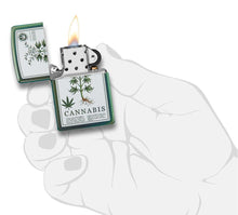 Load image into Gallery viewer, High Polish Green Cannabis Design
